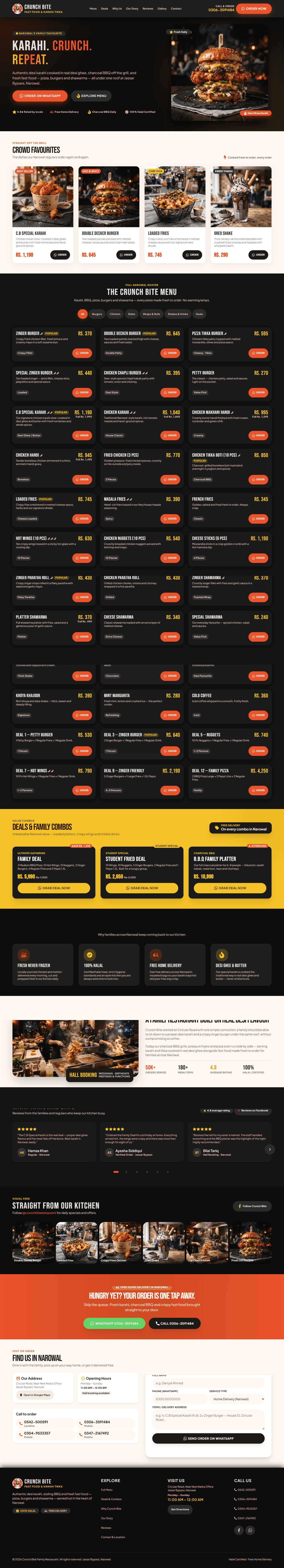 Screenshot of Crunch Bite — Fast Food & Karahi Tikka